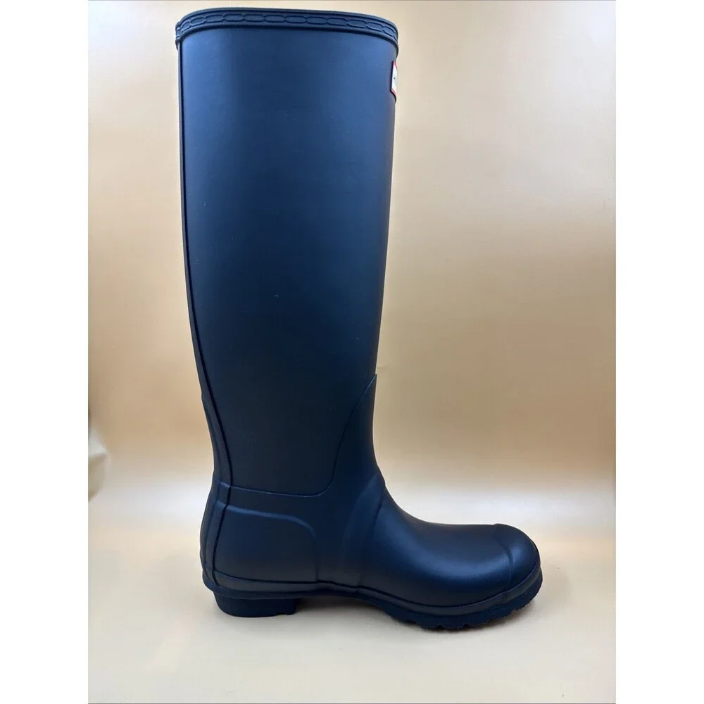 Hunter Original Tour Tall Boot, Black Winter, Rain Boot, Women’s Size 9